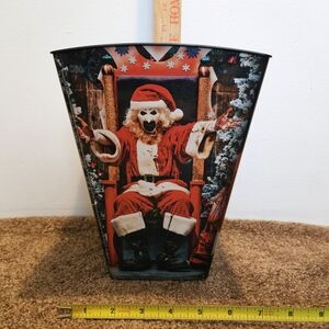 Terrifier 3 Damien Leone Christmas Santa Art the Clown Movie Popcorn Bucket